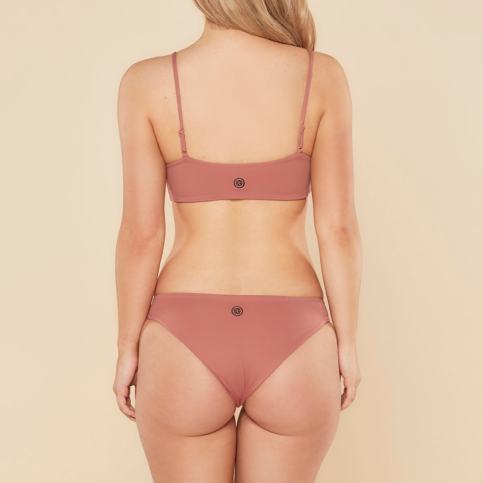 Cuba Bikini - Terracotta Pink