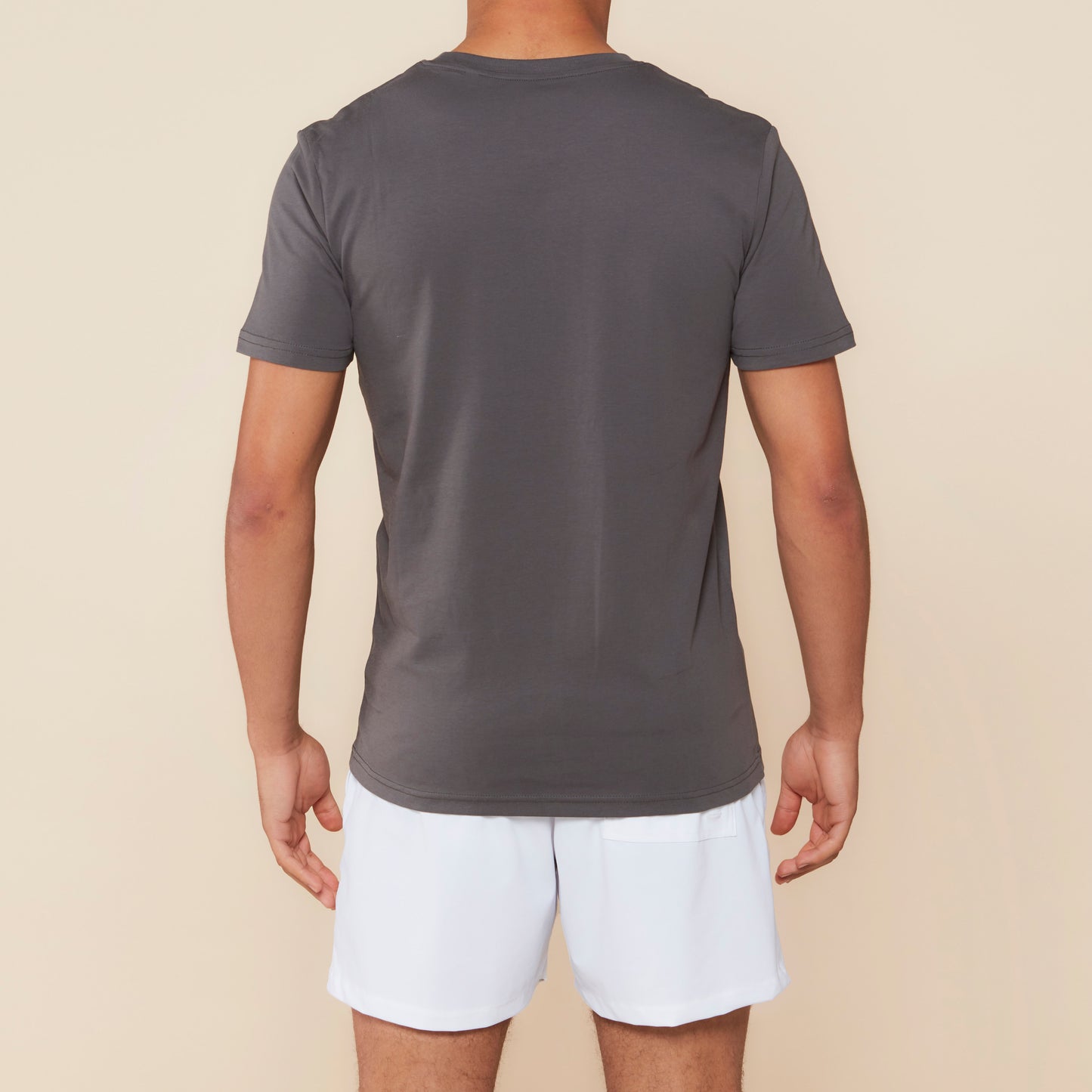 Cotton Tee - Charcoal