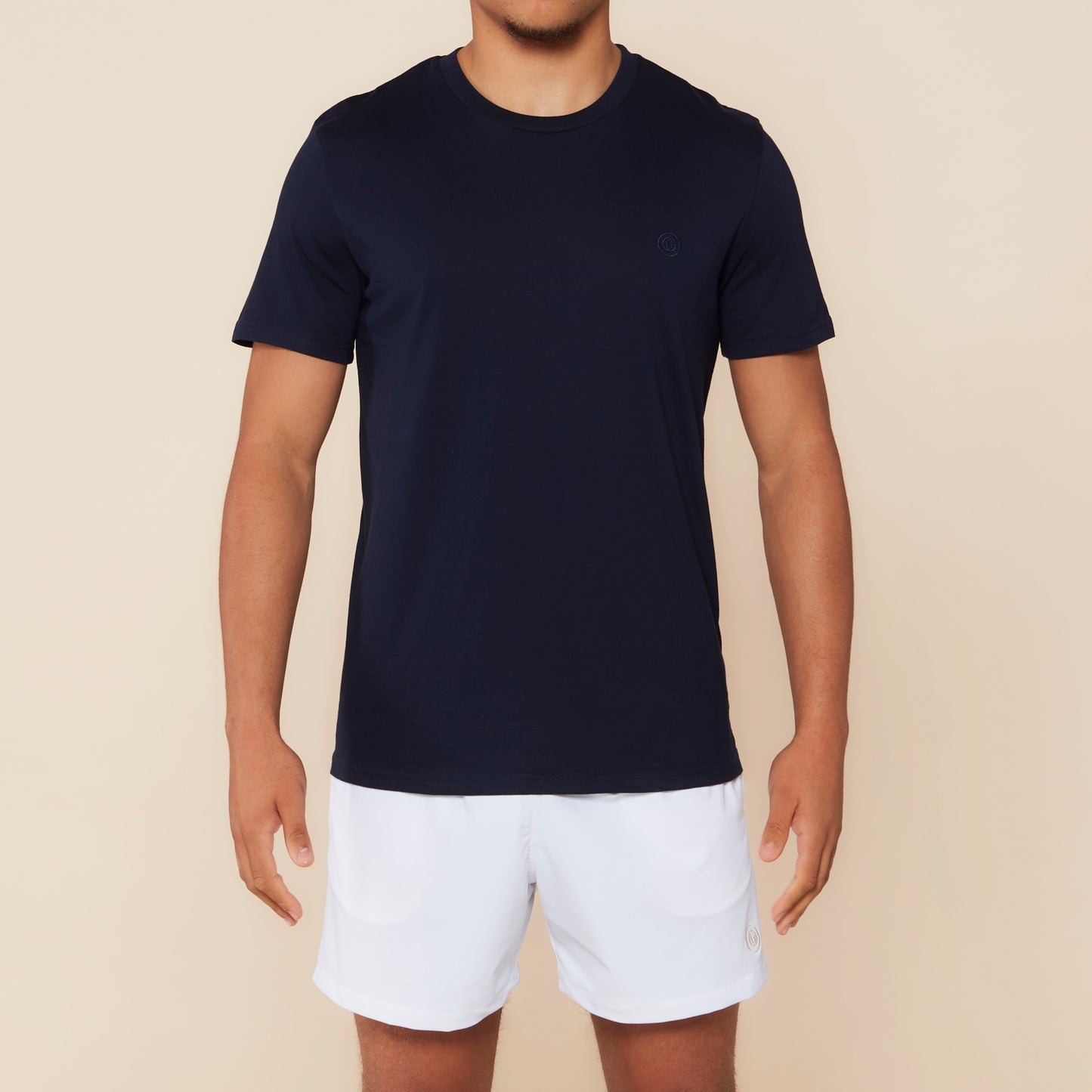 Cotton Tee - Navy