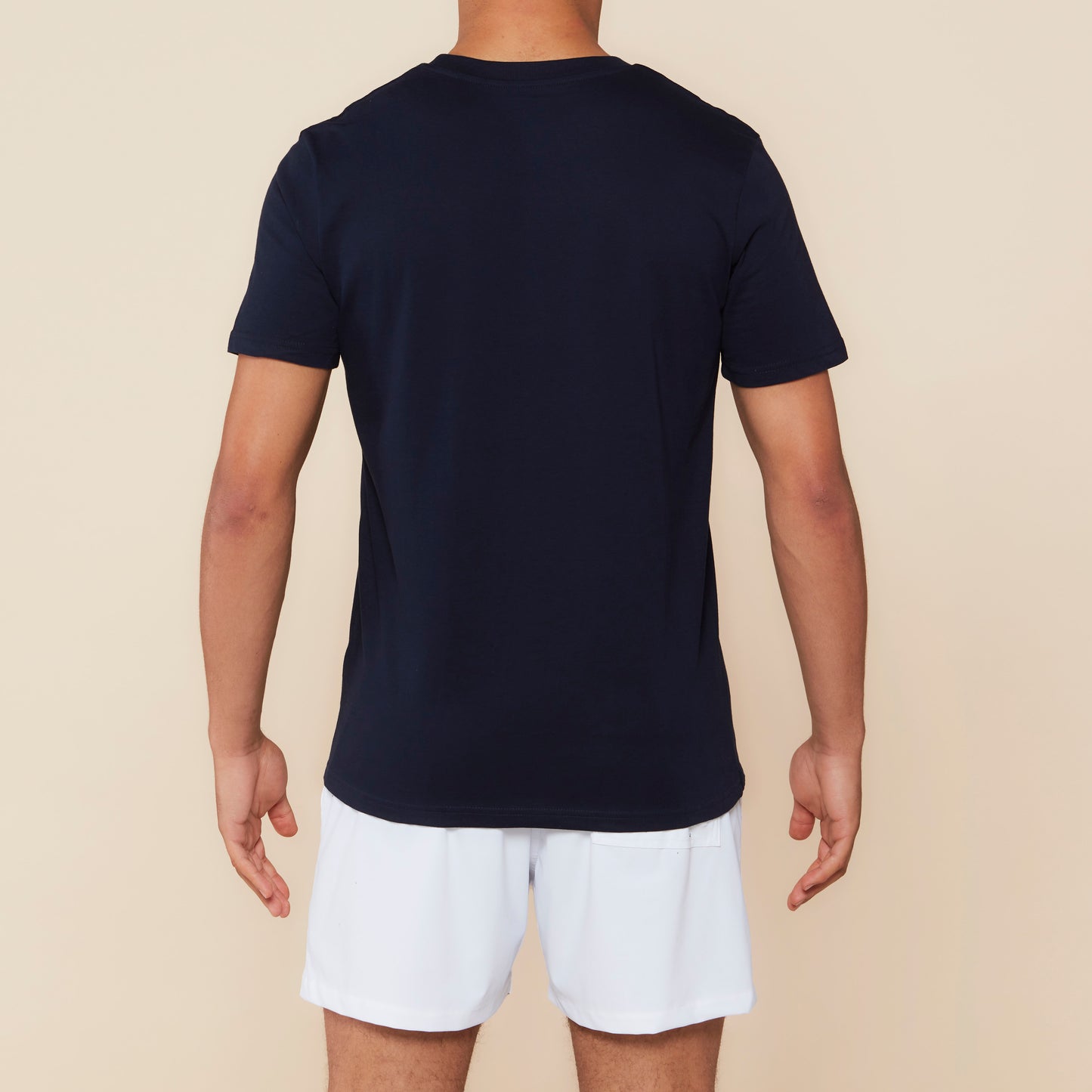 Cotton Tee - Navy